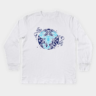 Scorpio Zodiac Astrology Sign Kids Long Sleeve T-Shirt